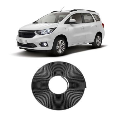 Imagem de Borracha Protetora Borda Porta Preta Spin 4 Portas 10m Mini