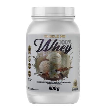 Imagem de Whey 100% Power Baunilha 900g - Muscle Hd
