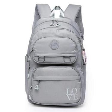 Imagem de Mochila Spector Feminina Escolar Casual Espaçosa Viagem Resistente-Feminino