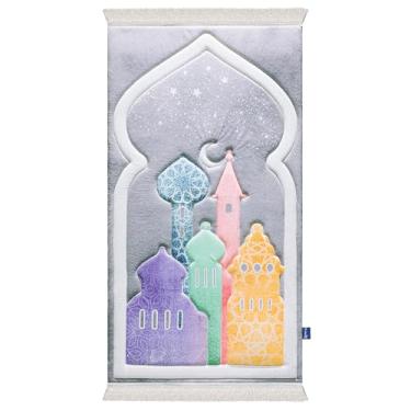 Imagem de East West Souk Coleção de tapetes de oração premium (Sparkle Stars)