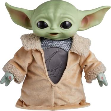 Imagem de Star Wars Pelúcia Grogu com Armadura Beskar para crianças a partir de 3 anos