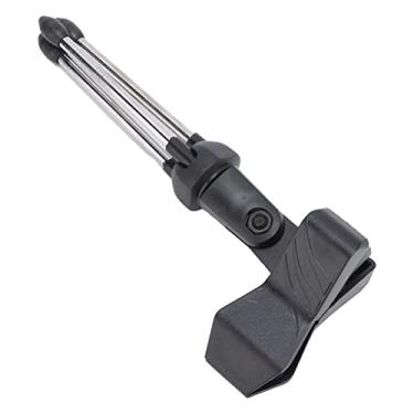 Imagem de XUXHOU Suporte de tripé Estável e Ajustável para Microfones de Mesa - Suporte de Microfone Portátil e Dobrável