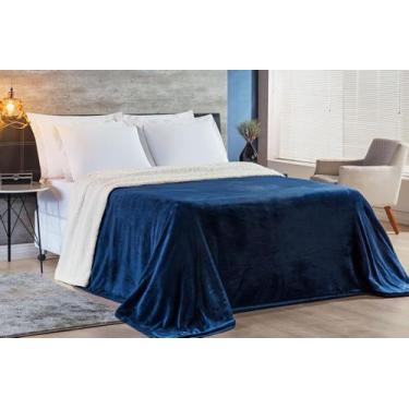 Imagem de Cobertor alaska queen - toque lã de carneiro 1 peça - mayra enxovais, 