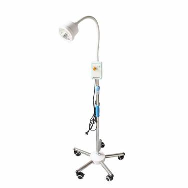 Imagem de Luz De Exame Ginecológico Lâmpada De Exame Cirúrgico Led Lâmpada De Exame Médico Cirúrgico Móvel Suporte De Chão Rotação De 360° Altura Ajustável Universal