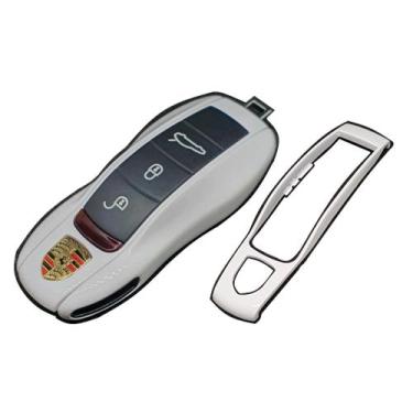 Imagem de Capa Chave Porsche Sup Branco Cayenne Panamera 911 - Veon