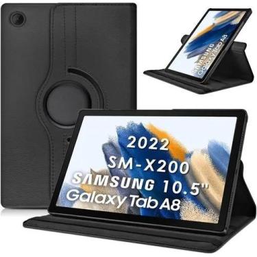 Imagem de Kit Teclado Bluetooth Tab A8 X200/205 + Capa 360 + Película - xdoria
