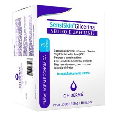 Imagem de Sabonete Infantil GH Neutro e Umectante 3 Unidades com 100g cada