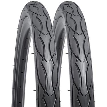 Imagem de YUNSCM 2 peças de pneus de bicicleta de estrada de 66.0 cm 26x2.0 compatível com 26 x 2.0 26x2.10 26x2.125 pneus de bicicleta (Y-1067)