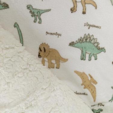 Imagem de Coberdrom Solteiro Manta Sherpa Lã Carneiro Quentinha 1 Peça (Dino World)