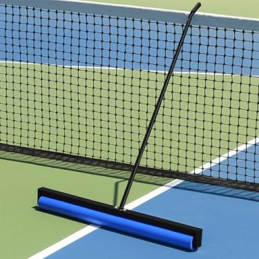 Imagem de Montex Rodo de quadra de tênis, rolo de esponja de tênis de espuma, ferramentas leves de limpeza rápida para quadras esportivas de tênis, basquete, preto