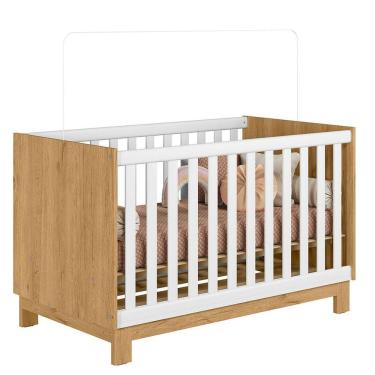 Imagem de Berço Mini Cama Infantil Mdp-mdf Q Encanto Slim Freijo-off White