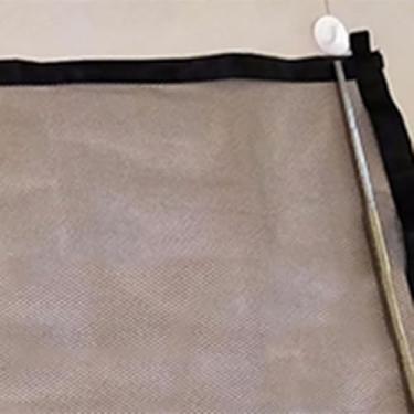 Imagem de Zhjvihx Malha de Segurança para Animais de Estimação, Portas de Malha de Segurança para Animais de Estimação Resistentes a Arranhões Dobráveis, de Alta Resiliência, Resistentes à Mordida, Portáteis