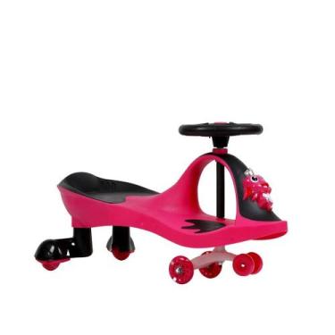 Imagem de Ginga Carrinho Super Car Infantil Manual Gira Sapinho Feliz Meninos e 