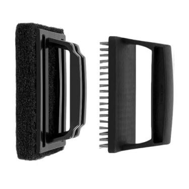 Imagem de Escova de limpeza de piscina, escova de esponja de arame de aço para piscina resistente - Suprimentos ergonômicos de manutenção de spa para remoção de sujeira, manchas de ferrugem, limpeza persistente