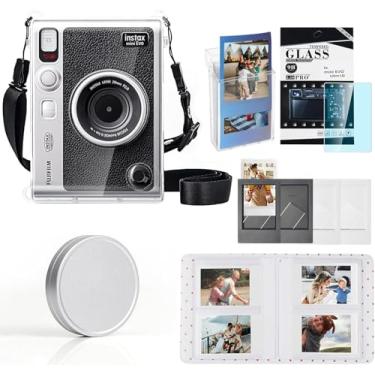 Imagem de CAIYOULE Estojo Rígido Para Acessórios De Câmera Fujifilm Instax Mini Evo Com Tampa Lente, Protetor Tela, Molduras, Álbum, Não