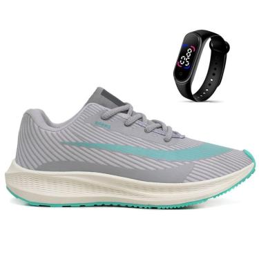 Imagem de Kit Tênis Speed Unissex Treino Academia Caminhada Corrida Relógio Digital-Unissex