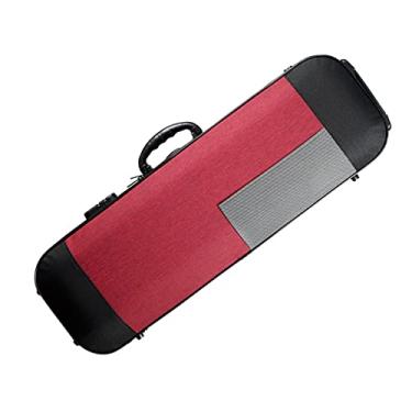 Imagem de Estojo Para Violino Tamanho 4/4 Antiesmagamento Durável Mochila Bolsa Para Violino Com Trava De Combinação Tamanho Completo Estojo de Violino (Color : 01)