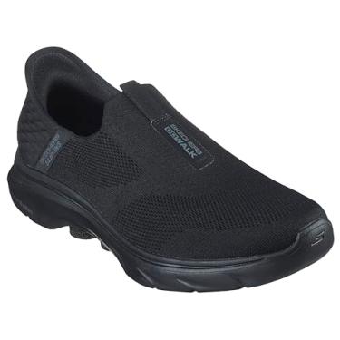 Imagem de Skechers Tênis masculino Go Walk 7-Easy on 2, Preto/preto, 13