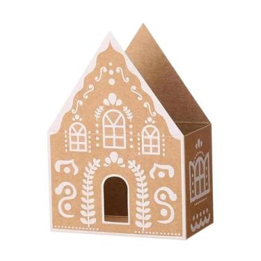 Imagem de predolo Caixa de Natal Portátil para Lembrancinhas, Ideal para Biscoitos, Salgadinhos, Grãos de Café e Pipoca. Perfeita para Festas e Eventos.