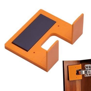 Imagem de Gabarinho para Dobradiças de Porta | Grampos Auxiliares Magnéticos Precisos - Ferramenta de Ajuste de Dobradiças,para Casa Garagem Estrutura Painel Gaveta Instalação Montagem Perfuração