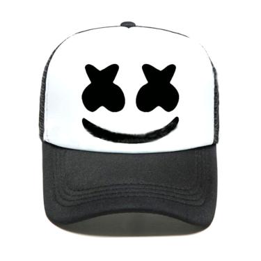 Imagem de Boné de beisebol Smileys Faces Anime Snapback Hat Poliéster