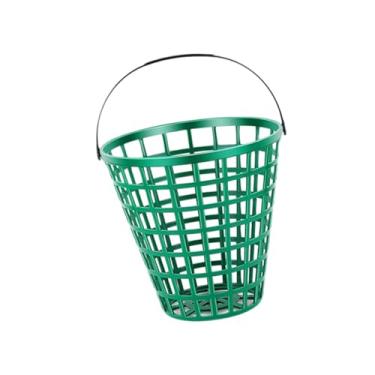 Imagem de Vaveren Cesto para guardar bolas de golfe com alça, acessório para estádio, suporte para uso interno e externo, balde para campo de golfe, M Hold 75pcs