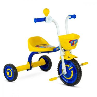 Imagem de Triciclo You 3 Boy - Pneus em EVA Aluminio e Cesto - Nathor
