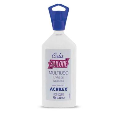 Imagem de Cola de Silicone para Artesanato Acrilex 95g - Sem Metanol