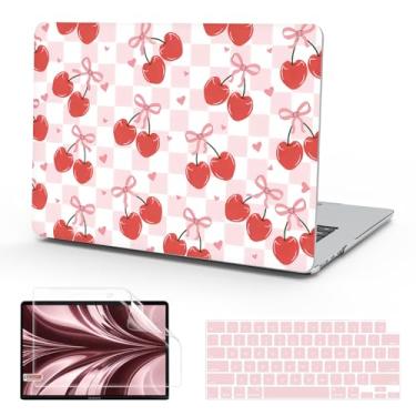 Imagem de B BELK Capa compatível com MacBook Air de 13 polegadas 2025 2024 2023 2022 M4 M3 M2 A3240 A3113 A2681, capa rígida de plástico + capa de teclado + protetor de tela para MacBook Air de 13,6 polegadas