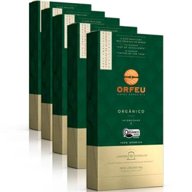 Imagem de 50 Cápsulas de Café Compatíveis com Nespresso® Orfeu Orgânico