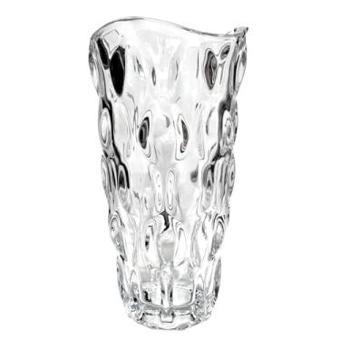 Imagem de Vaso de flores de vidro transparente de 24 cm de altura para decoração de casa, mesa de jantar, casamento, escritório, festa, decoração de centro de mesa