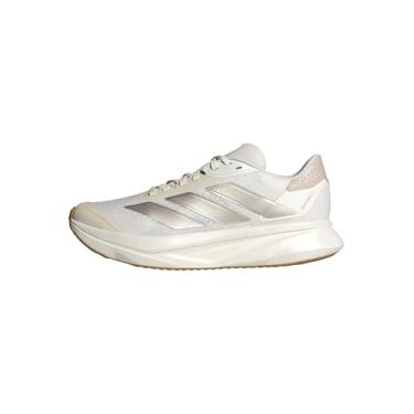 Imagem de adidas Tênis de corrida feminino Duramo Sl 2, Branco giz/Cyber Metallic, 41