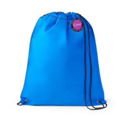 Imagem de Mochila tipo Saco Gym Sack em TNT Premium 33x40cm Marino TopGet-Unissex