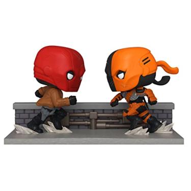 Imagem de Funko San Diego Comic-Con 2020 Pop! Comic Moment DC: Red Hood vs. Deathstroke Vinyl Figure, Multicolor