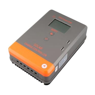 Imagem de Controlador solar de tensão automática de 12V 24Volt Display LCD Regulador de painel solar com luz de fundo Vários modos de controle de carga para de energia residencial Lâmpada (40A)