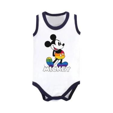 Imagem de Macacão De Verão Estampado Da Minnie Mouse Para Bebês Meninos E Menina