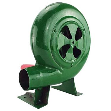 Imagem de TRGCJGH Manivela ferreiro forjado soprador engrenagem de ferro ventilador de pipocas de milho ventilador manual ventilador de churrasco manual de cozinha, 350 W