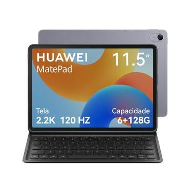 Imagem de Tablet Huawei MatePad, 128GB, 6GB RAM, Tela 11.5", Câmera Traseira 13MP, Wifi 6 com Teclado Destacável - RW09BK