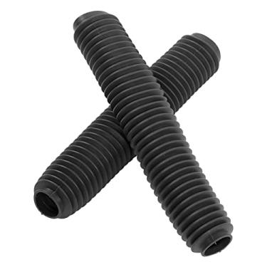 Imagem de Snsowed Motocicleta Garfo Dianteiro Amortecedor Botas Capa de Poeira para Cr80 Cr125 Cr250, Yz80 Yz125 Yz250 Wr450, Kx125kd X200 Com Rm125 Dr250 Drz400 400 (Preta)
