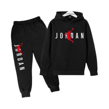 Imagem de Conjunto De Moletom Infantil Com Calças E Estampa De Letras 2 Peças Pr