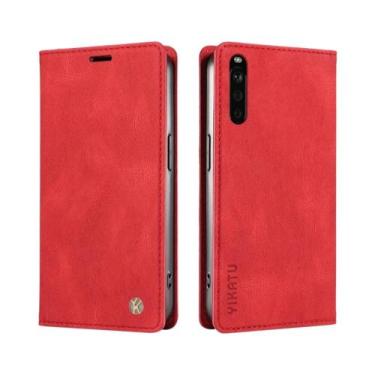 Imagem de Capa De Couro Para Carteira Flip Para Sony Xperia 1VII 10 5 10V 5V 1 V