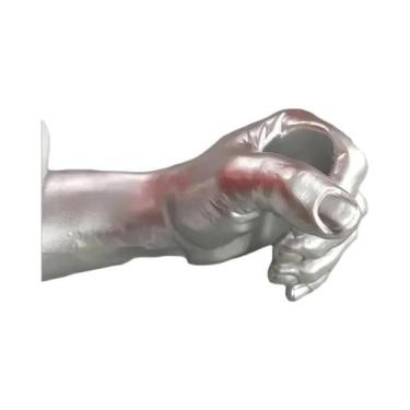 Imagem de Vaso De Parede Geométrico Moderno Em Resina, Arte Decorativa Artesanal