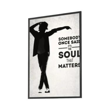 Imagem de Pôster Retrô De Michael Jackson Adesivo De Papel Kraft DIY Arte Estéti