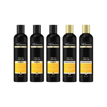Imagem de Kit Tresemme Brilho Lamelar 3 Shampoo 400Ml + 2 Cond 400Ml - Tresemmé
