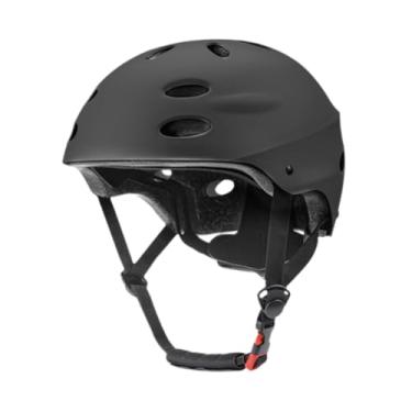 Imagem de predolo Capacete de ciclismo de estrada, capacete ajustável para bicicleta e skate, ideal para crianças, ciclistas, skatistas e praticantes de diversos, Preto