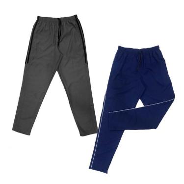 Imagem de Kit 2 Calças de Tactel Black Bear Lisa Básica Masculina Casual-Masculino