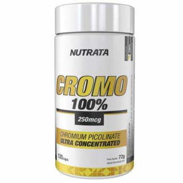 Imagem de Cromo 100% - 120 Cápsulas - Nutrata-Unissex