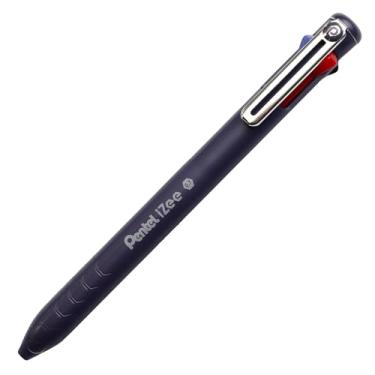Imagem de Pentel Caneta Esferográfica iZee 0.7mm 4 Cores Verde Preto Vermelho Azul BXC467DV