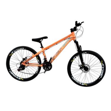 Imagem de Bicicleta 26 VikingX Tuff30 21v Freios Comum Mecânico Pneu Slick Fino 