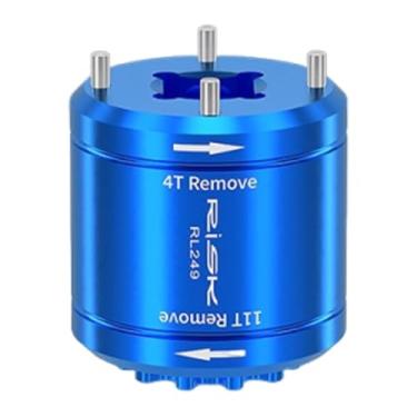 Imagem de Generic Ferramenta 2 em 1 para remoção da tampa do pedivela da bicicleta, removedor de tampa do braço pedivela para uso em garagem ou ao ar livre, compatível